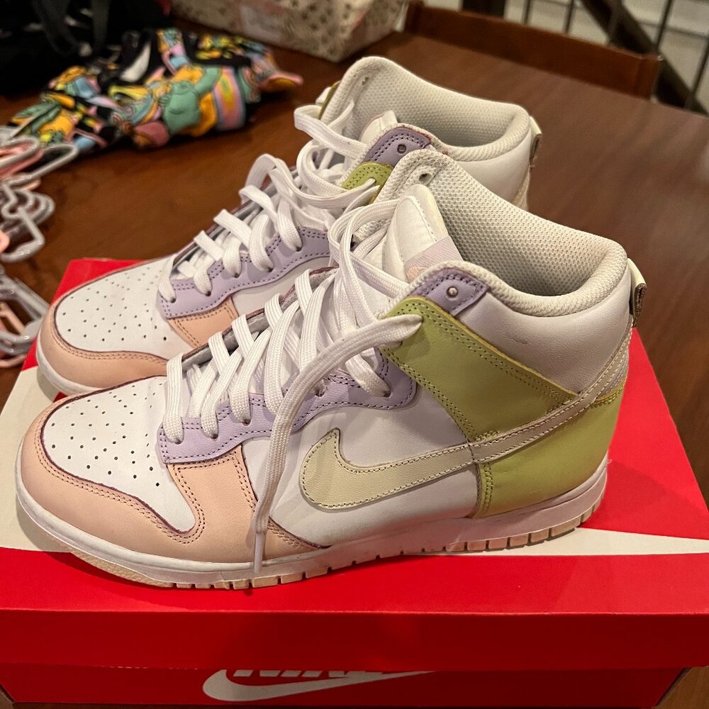 Wmns Dunk High 'Lemon Twist' Nike Size 8W/6.5M